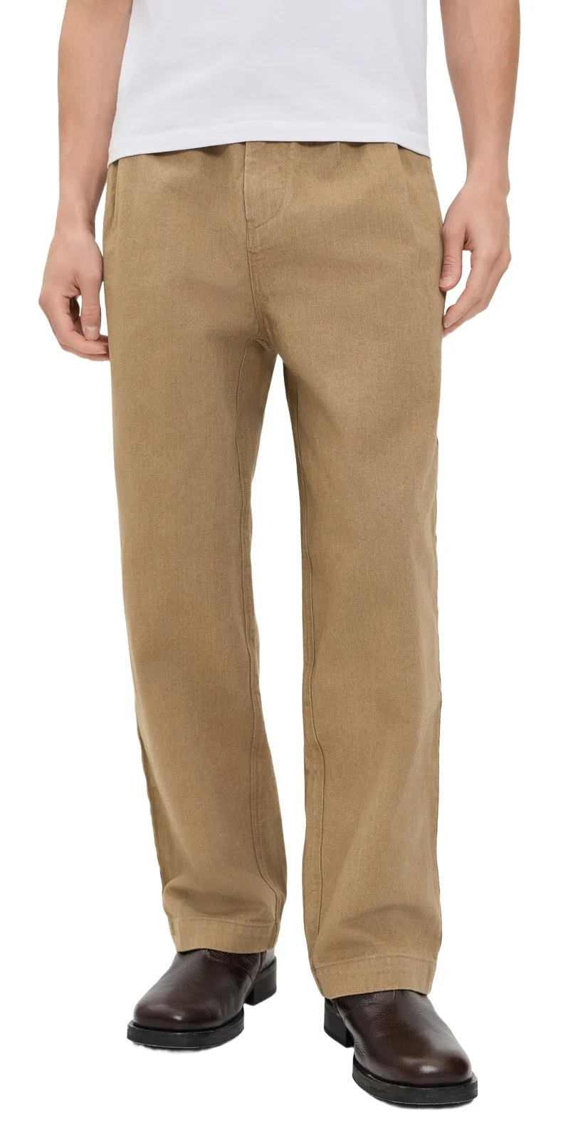 Aaron Levine Sulphur Dyed Double Pleat Pants