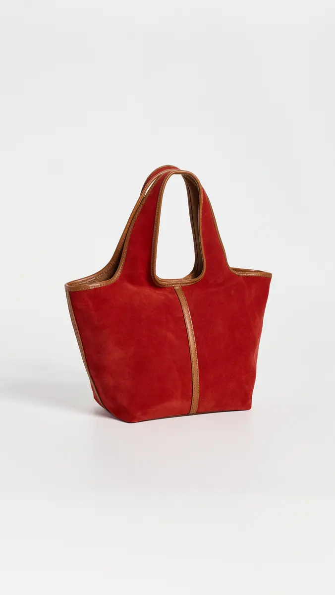 Madewell Suede Ellis Mini Shopper Tote | Thumbnail 4