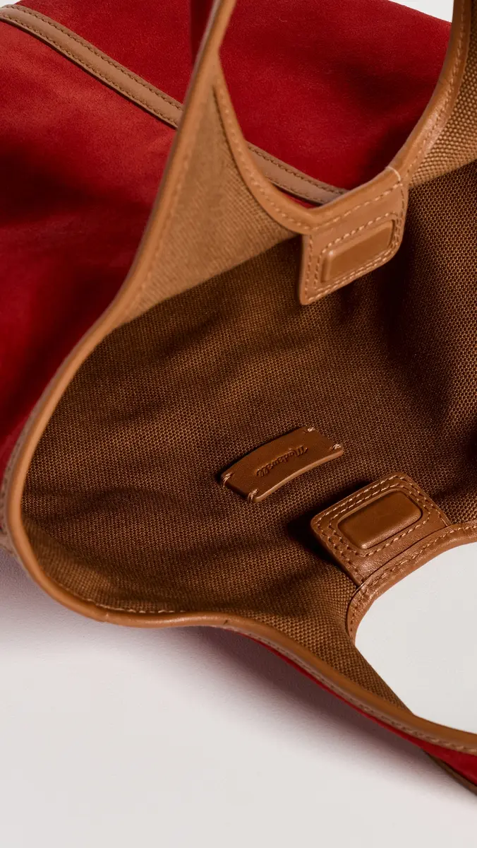 Madewell Suede Ellis Mini Shopper Tote | Thumbnail 6