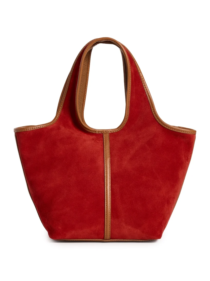 Madewell Suede Ellis Mini Shopper Tote
