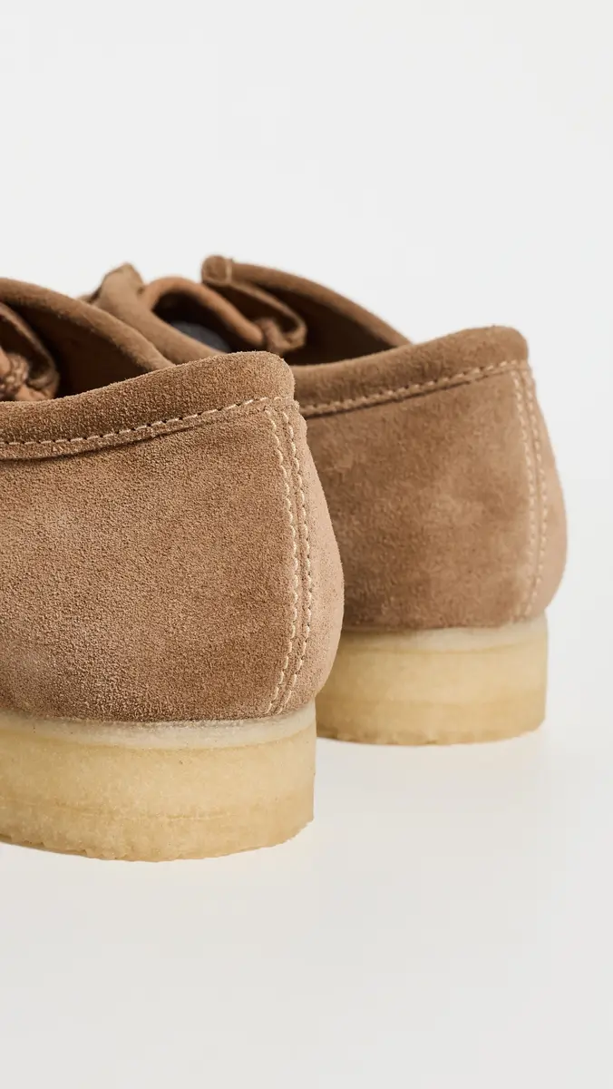 Clarks Woven Suede Wallabee Shoes | Thumbnail 3 Clarks Woven Suede Wallabee Shoes | Thumbnail 3