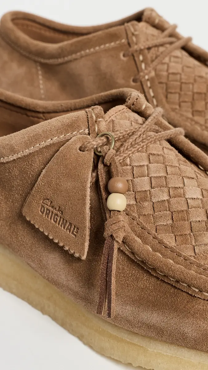 Clarks Woven Suede Wallabee Shoes | Thumbnail 5 Clarks Woven Suede Wallabee Shoes | Thumbnail 5