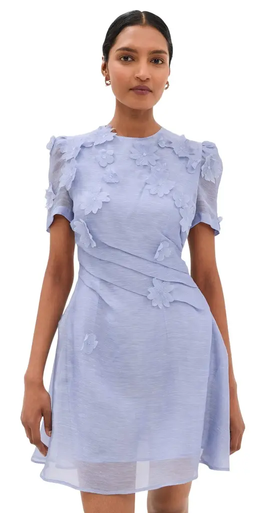 Elyse Petal Short Sleeve Mini Dress Elyse Petal Short Sleeve Mini Dress