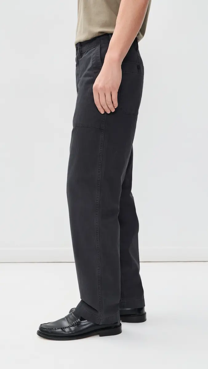 Madewell Herringbone Fatigue Loose Fit Pants | Thumbnail 4 Madewell Herringbone Fatigue Loose Fit Pants | Thumbnail 4