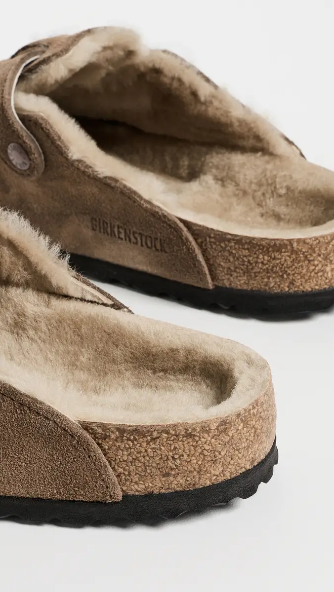 Birkenstock Boston Shearling Clogs | Thumbnail 3 Birkenstock Boston Shearling Clogs | Thumbnail 3