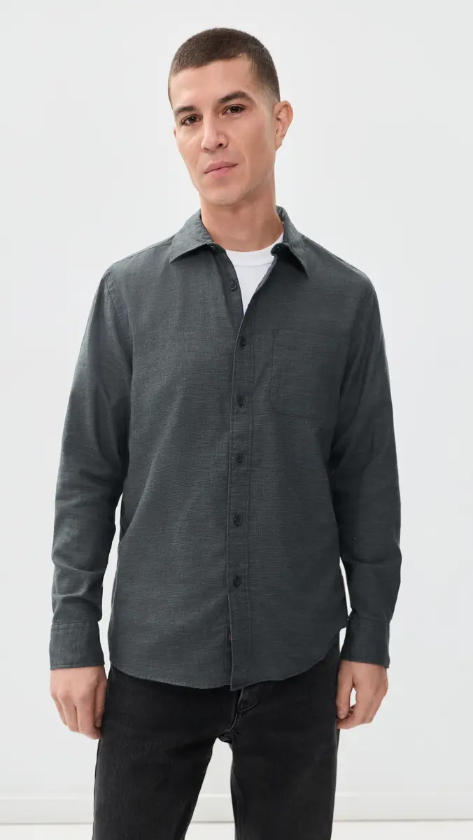 Faherty Timberline Brushed Twill Shirt | Thumbnail 2 Faherty Timberline Brushed Twill Shirt | Thumbnail 2