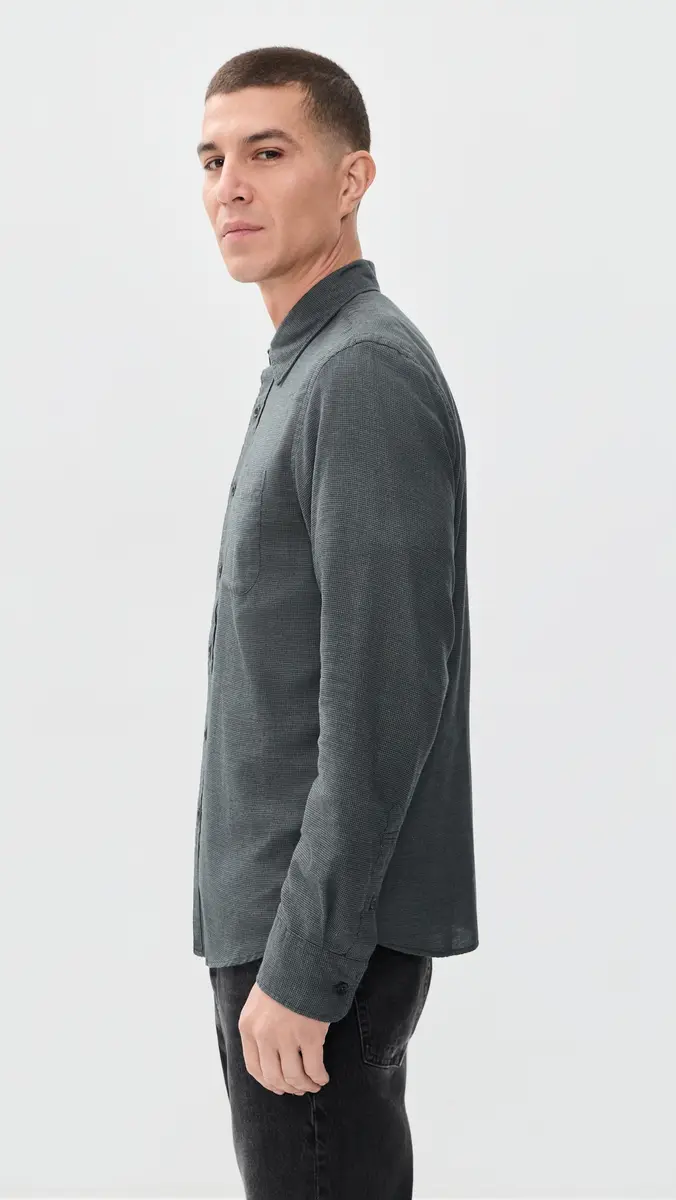Faherty Timberline Brushed Twill Shirt | Thumbnail 4 Faherty Timberline Brushed Twill Shirt | Thumbnail 4