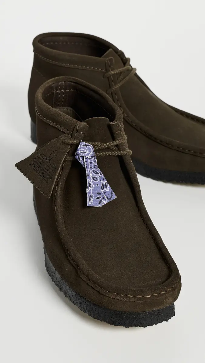 Clarks Suede Wallabee Boots | Thumbnail 4 Clarks Suede Wallabee Boots | Thumbnail 4