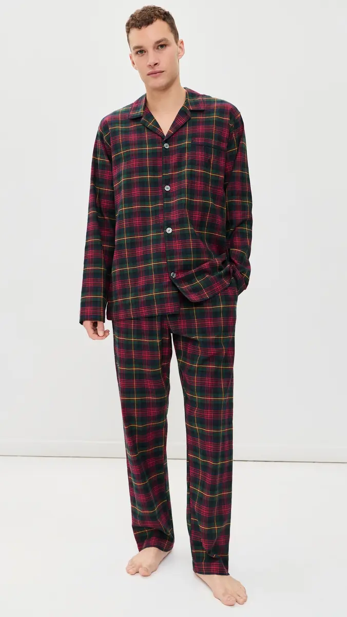 Polo Ralph Lauren Underwear Plaid Flannel Pajama Set | Thumbnail 2 Polo Ralph Lauren Underwear Plaid Flannel Pajama Set | Thumbnail 2