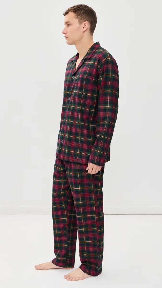 Polo Ralph Lauren Underwear Plaid Flannel Pajama Set | Thumbnail 4 Polo Ralph Lauren Underwear Plaid Flannel Pajama Set | Thumbnail 4