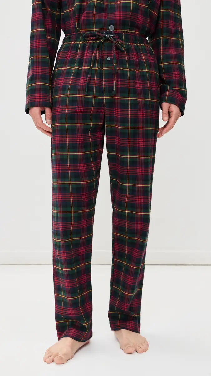 Polo Ralph Lauren Underwear Plaid Flannel Pajama Set | Thumbnail 5 Polo Ralph Lauren Underwear Plaid Flannel Pajama Set | Thumbnail 5