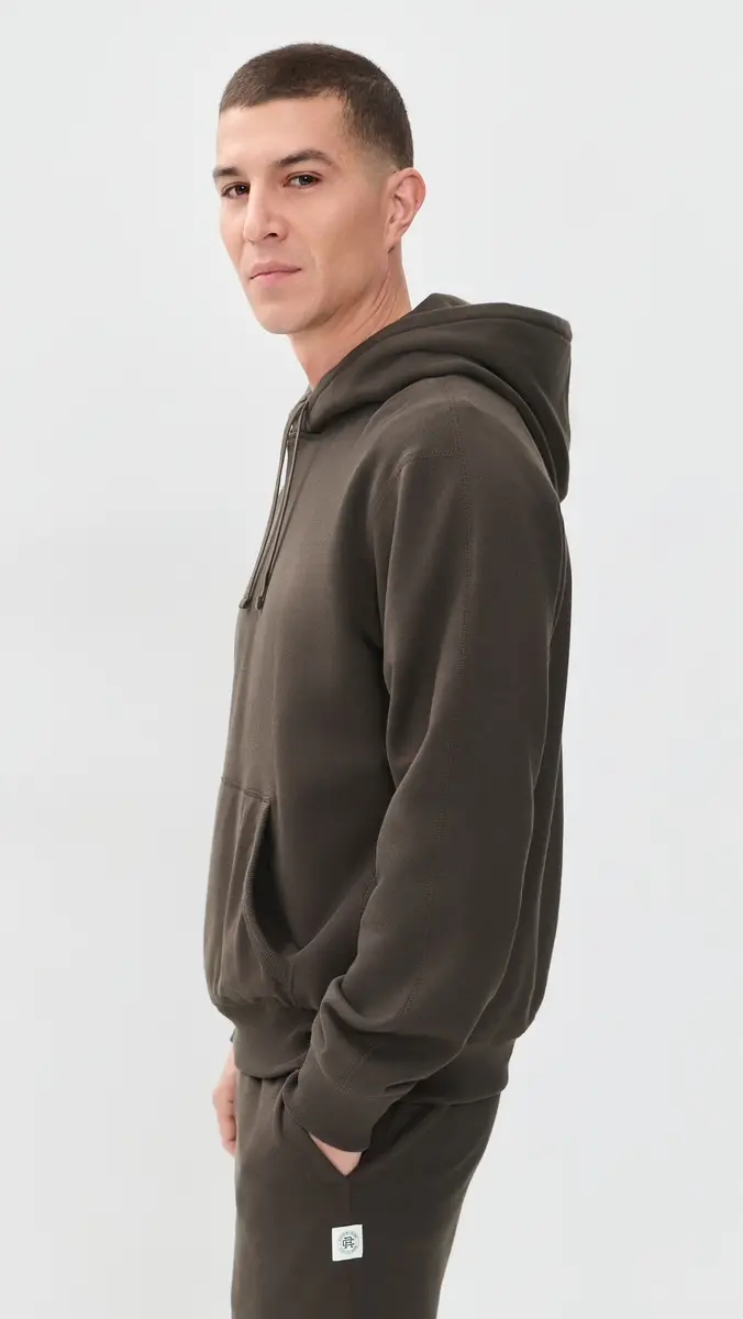 REIGNING CHAMP Midweight Terry Standard Hoodie | Thumbnail 4