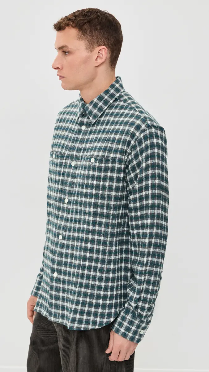 Norse Projects Falster Heavy Check Shirt | Thumbnail 4