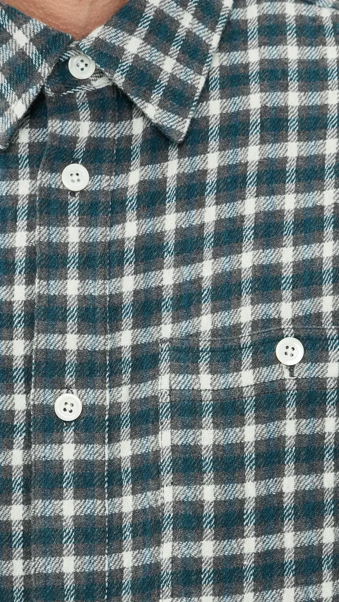 Norse Projects Falster Heavy Check Shirt | Thumbnail 6