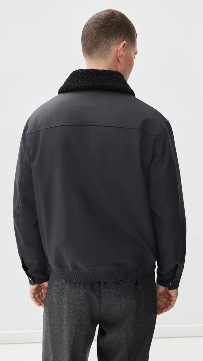 Theory Zip Aviator Jacket | Thumbnail 3