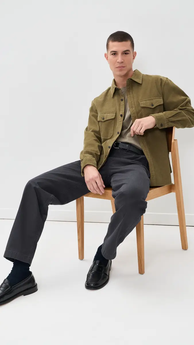 Madewell Corduroy Shacket | Thumbnail 5 Madewell Corduroy Shacket | Thumbnail 5