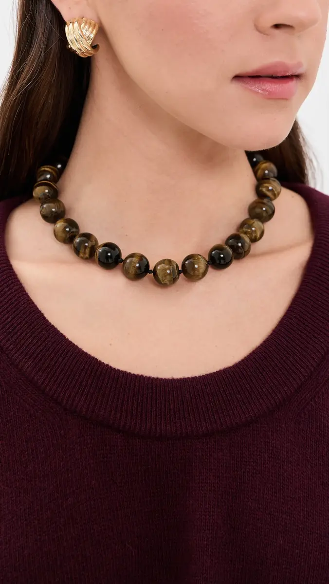 Shashi Savage Tiger Necklace | Thumbnail 3 Shashi Savage Tiger Necklace | Thumbnail 3