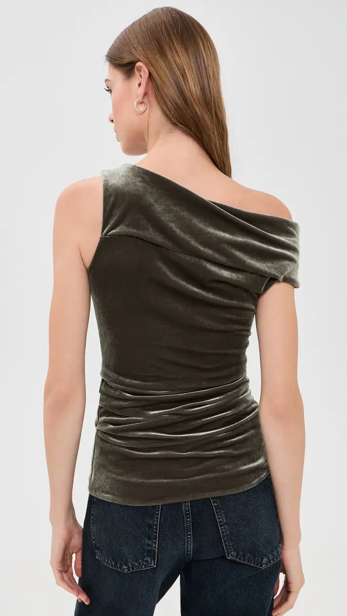 AGOLDE Carlin Velvet Top | Thumbnail 3 AGOLDE Carlin Velvet Top | Thumbnail 3