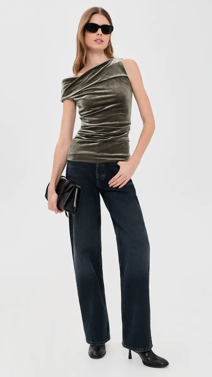 AGOLDE Carlin Velvet Top | Thumbnail 5 AGOLDE Carlin Velvet Top | Thumbnail 5