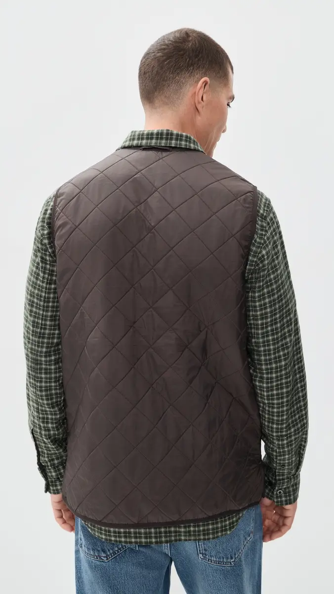 Barbour Polarquilt Zip-In Liner Vest | Thumbnail 4 Barbour Polarquilt Zip-In Liner Vest | Thumbnail 4