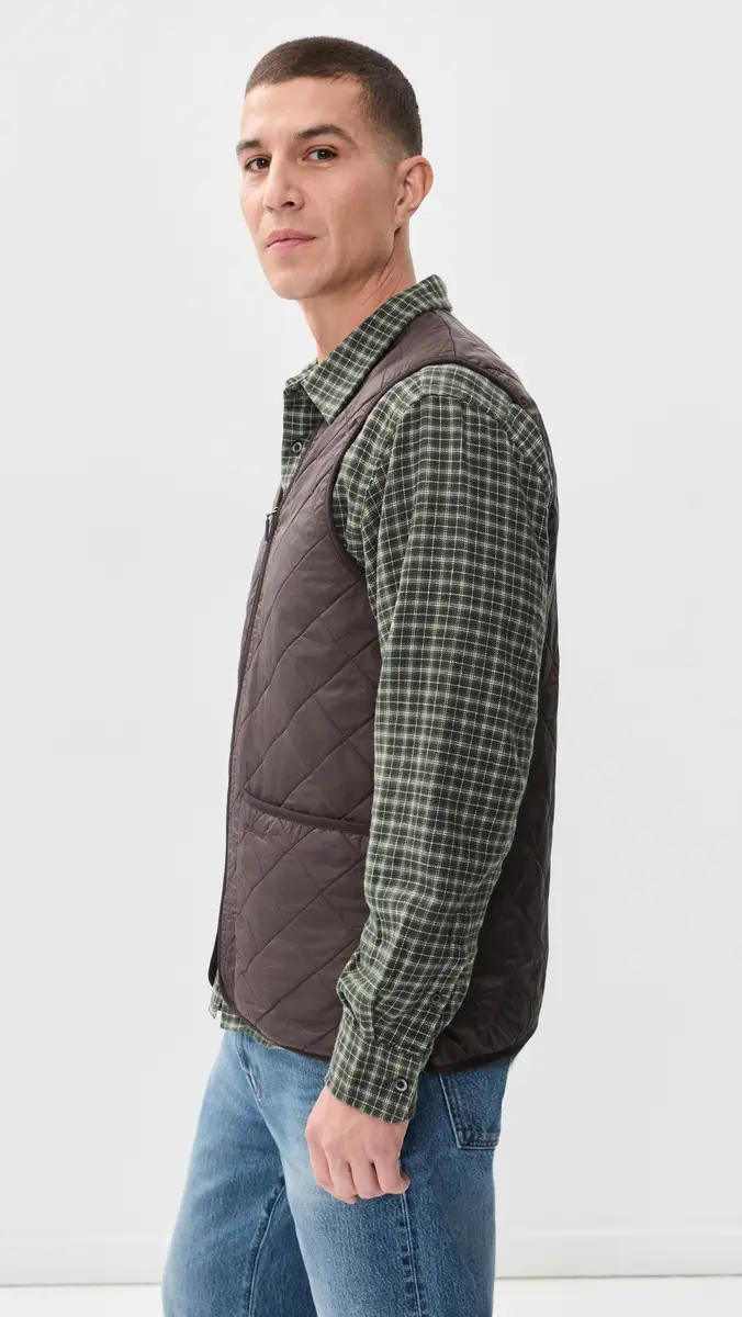 Barbour Polarquilt Zip-In Liner Vest | Thumbnail 5 Barbour Polarquilt Zip-In Liner Vest | Thumbnail 5