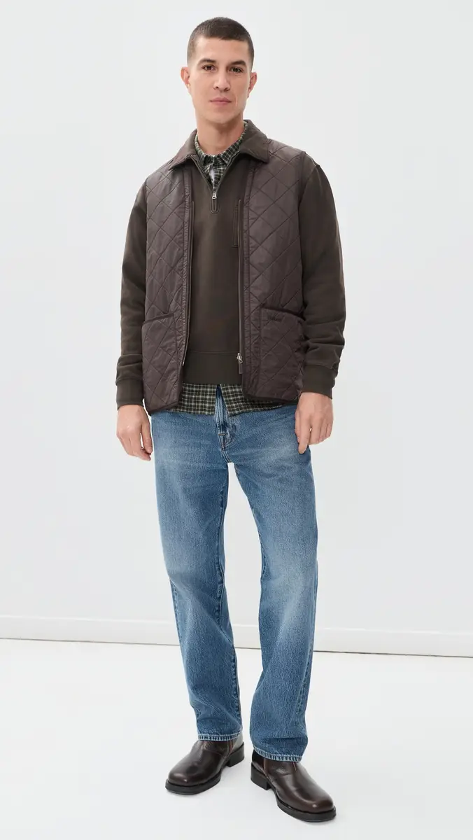 Barbour Polarquilt Zip-In Liner Vest | Thumbnail 6 Barbour Polarquilt Zip-In Liner Vest | Thumbnail 6