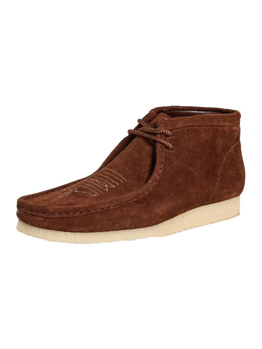 Clarks Stitched Wallabee Boots