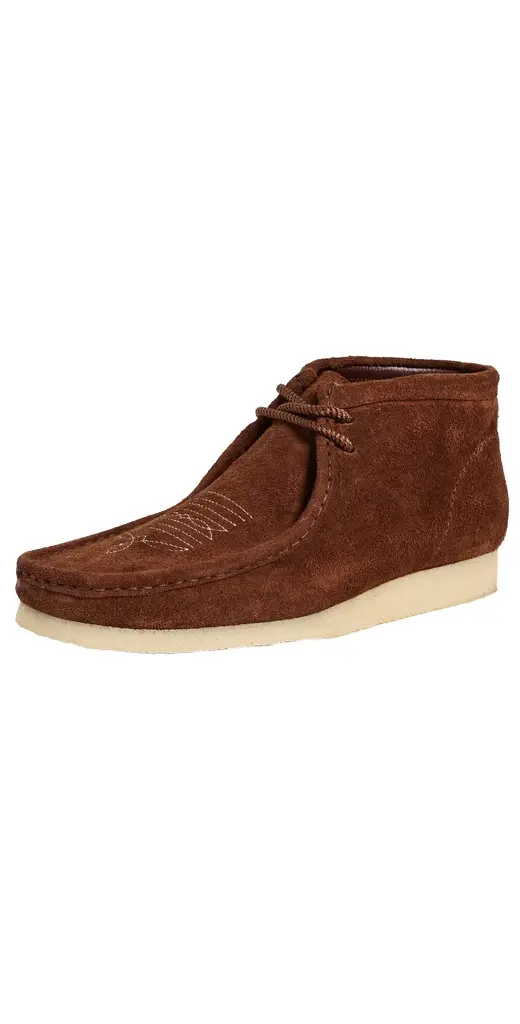 Clarks Stitched Wallabee Boots
