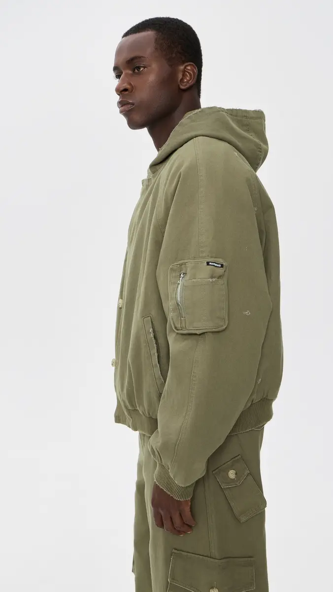 Nahmias Cargo Crop Parka | Thumbnail 4 Nahmias Cargo Crop Parka | Thumbnail 4