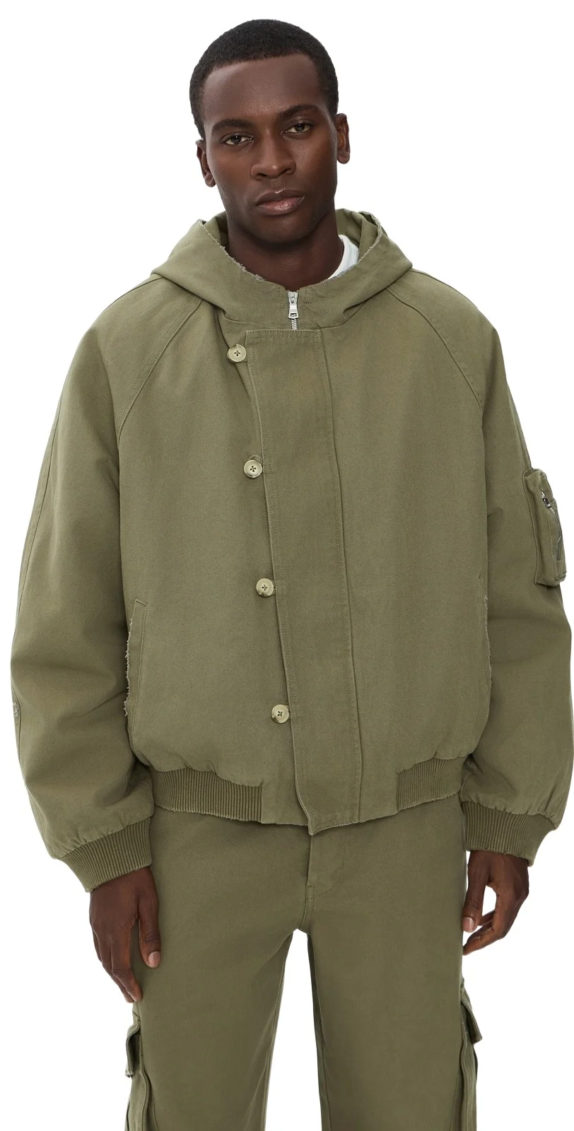 Nahmias Cargo Crop Parka