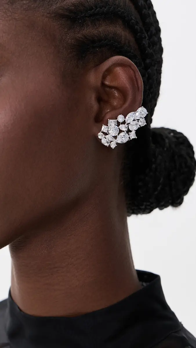 BaubleBar Jazz Crystal Crawler Earrings | Thumbnail 3 BaubleBar Jazz Crystal Crawler Earrings | Thumbnail 3