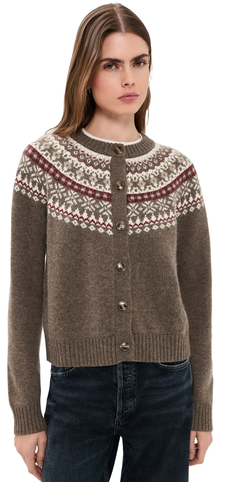 Marea Louise Fair Isle Cardigan