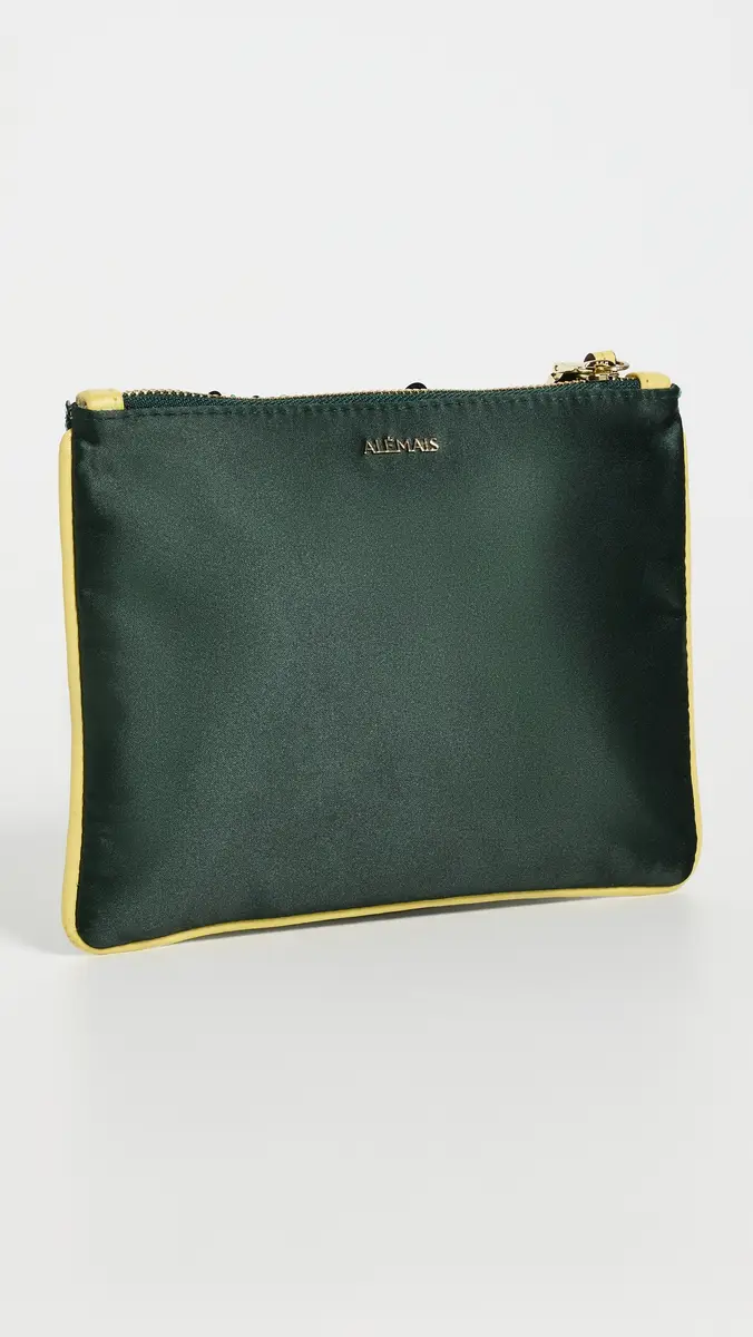 ALÉMAIS Rosette Beaded Clutch | Thumbnail 4