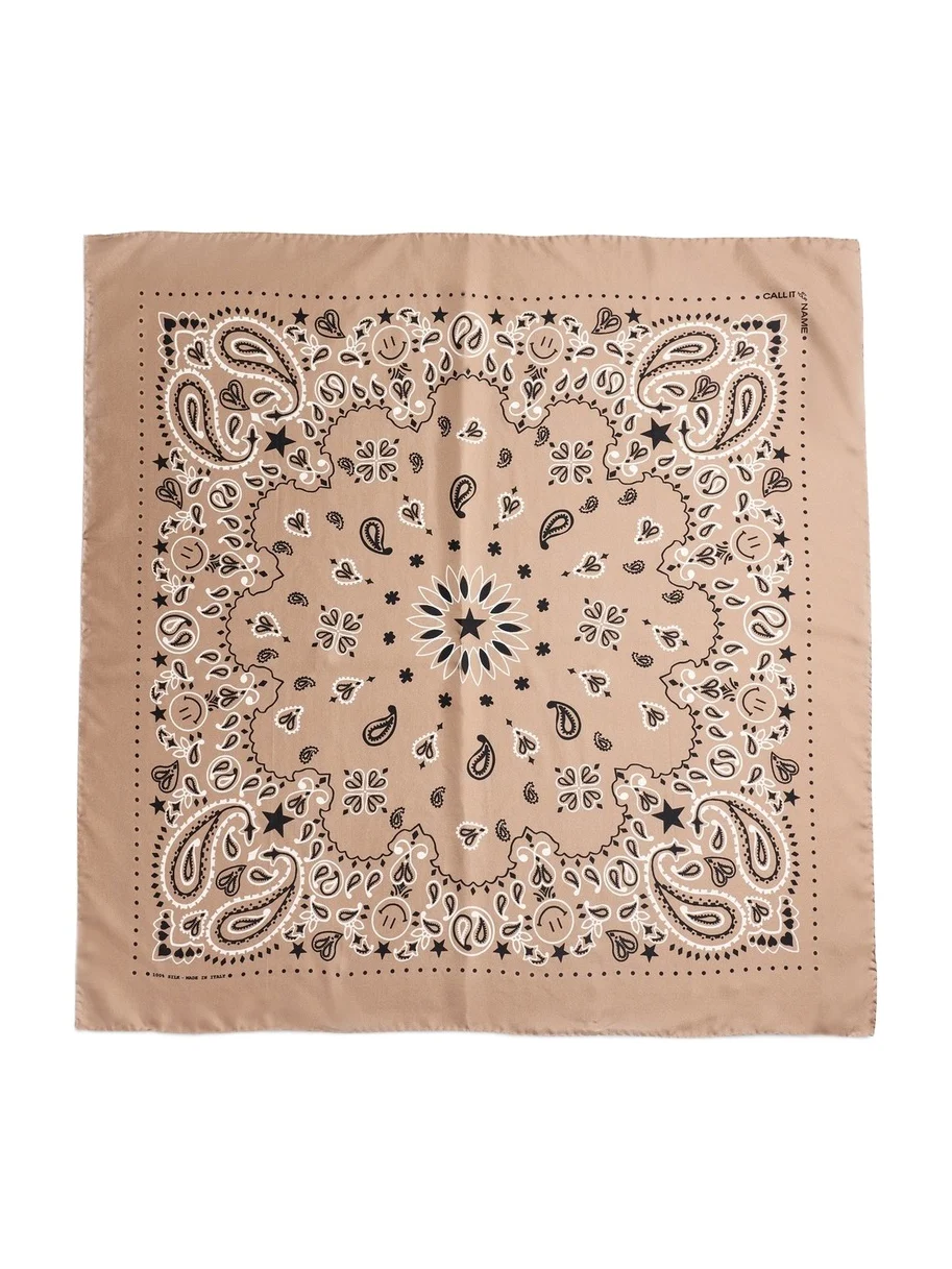 Silk Large Bandana Silk Large Bandana