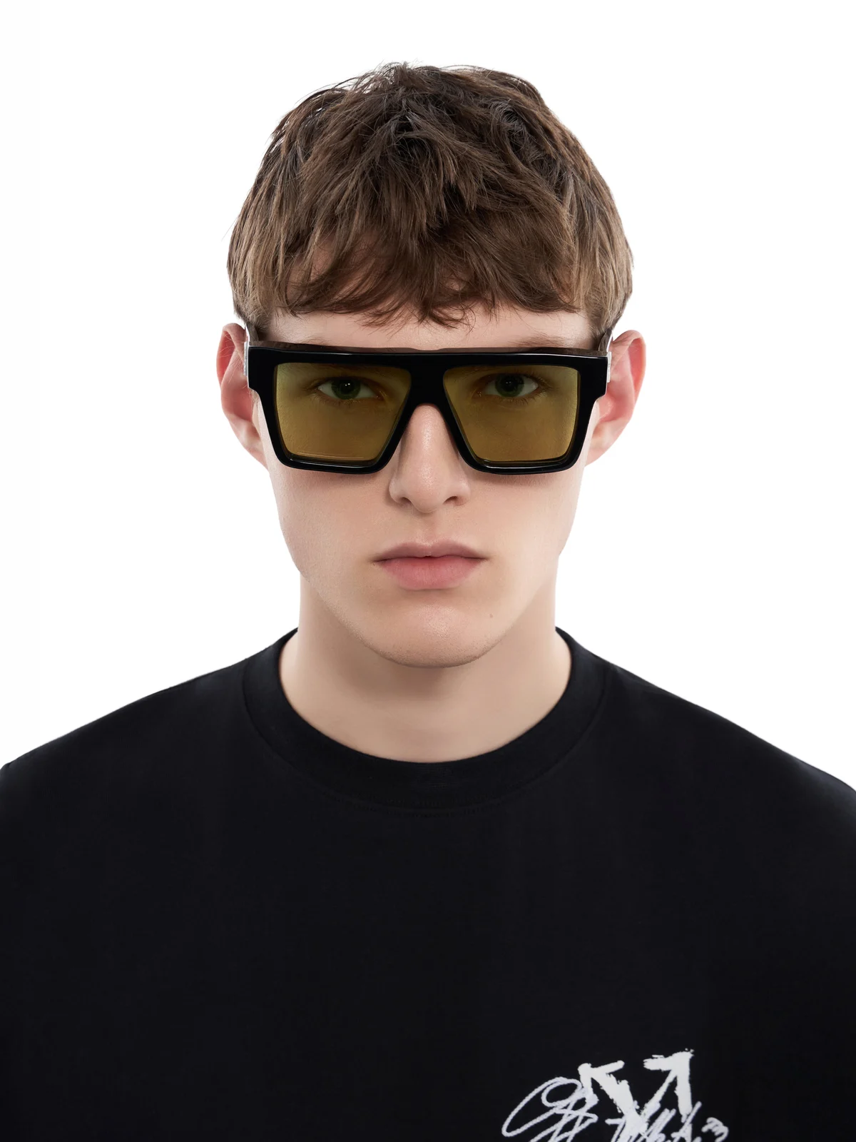 Off-White Berkeley Light Green Lens Sunglasses
