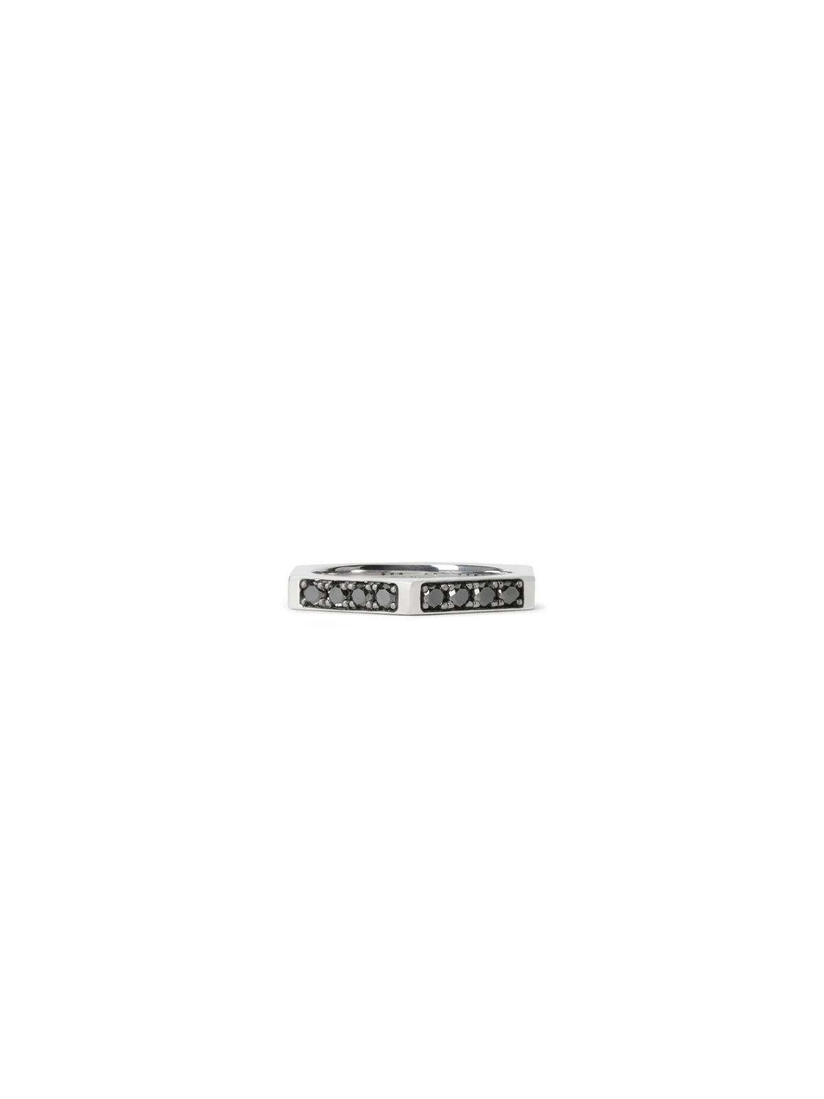 Off-White Hex Nut Diamond Ring | Thumbnail 1 Off-White Hex Nut Diamond Ring | Thumbnail 1