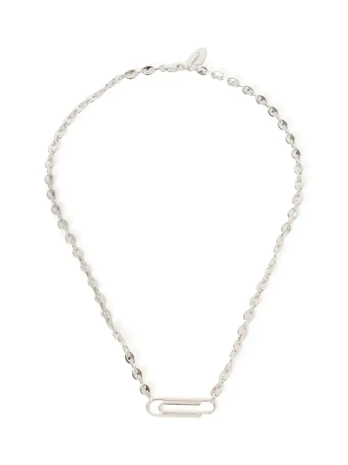 Off-White Paperclip Chain Necklace