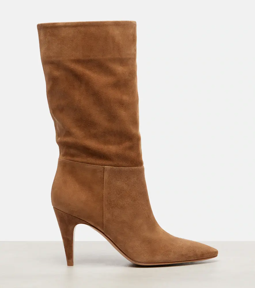 Gianvito Rossi Elise suede boots | Thumbnail 5