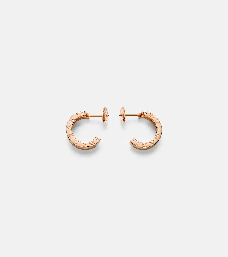 BVLGARI B. zero1 18kt rose gold earrings with diamonds | Thumbnail 2 BVLGARI B. zero1 18kt rose gold earrings with diamonds | Thumbnail 2