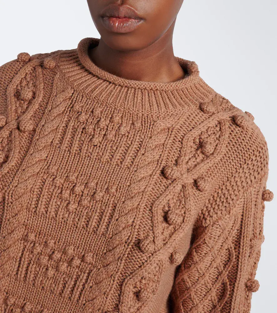 Emilia Wickstead Milo cable-knit wool sweater | Thumbnail 2 Emilia Wickstead Milo cable-knit wool sweater | Thumbnail 2