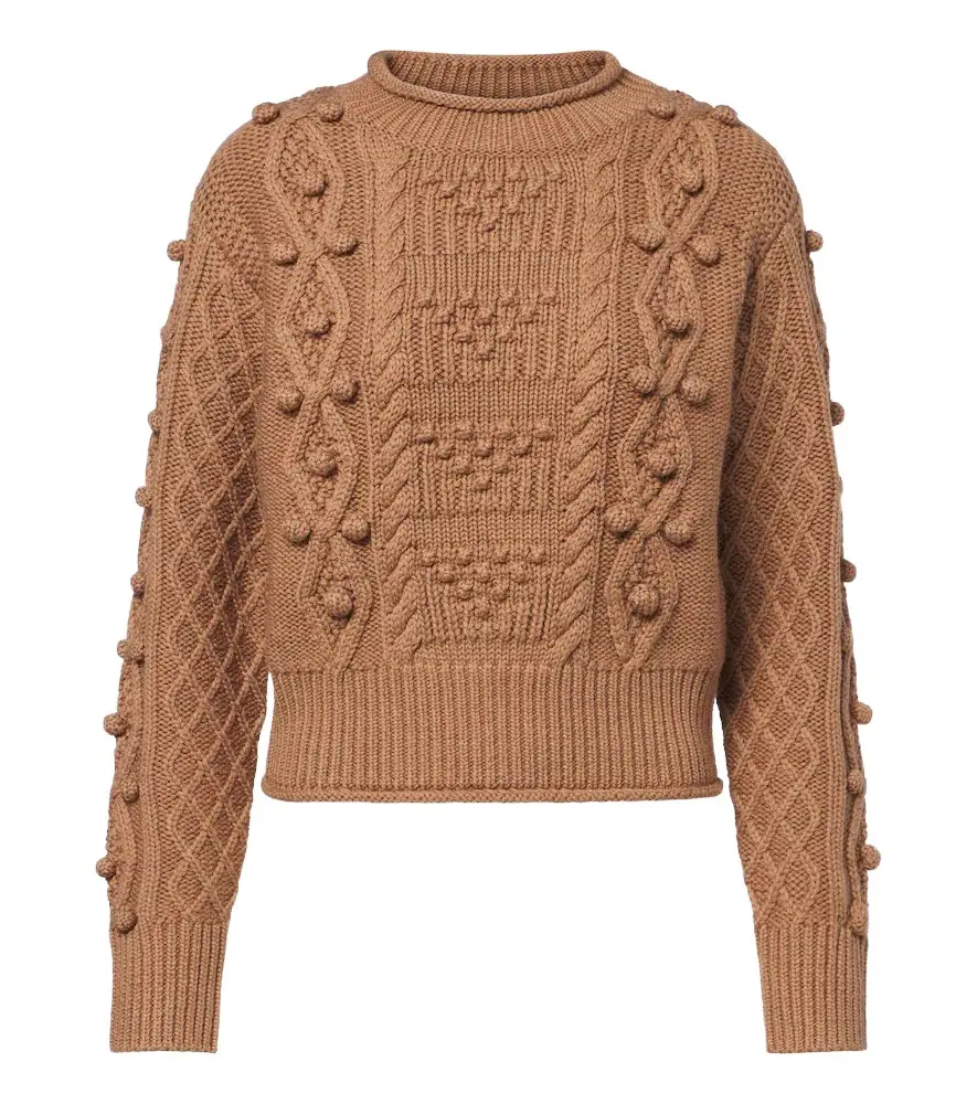 Milo cable-knit wool sweater Milo cable-knit wool sweater
