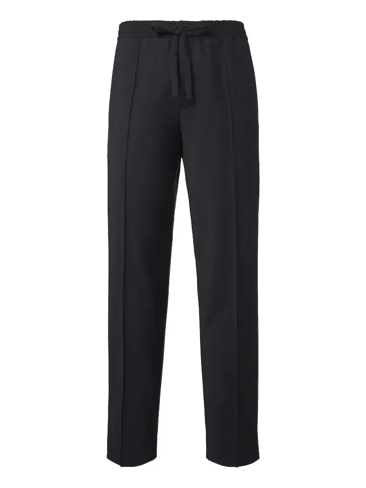 Wool and mohair straight pants Wool and mohair straight pants