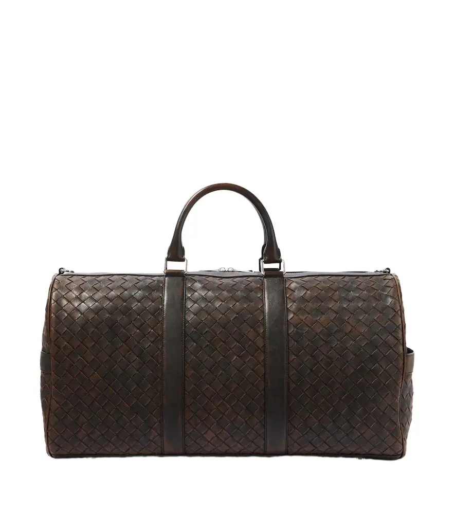 Bottega Veneta Intrecciato leather duffel bag