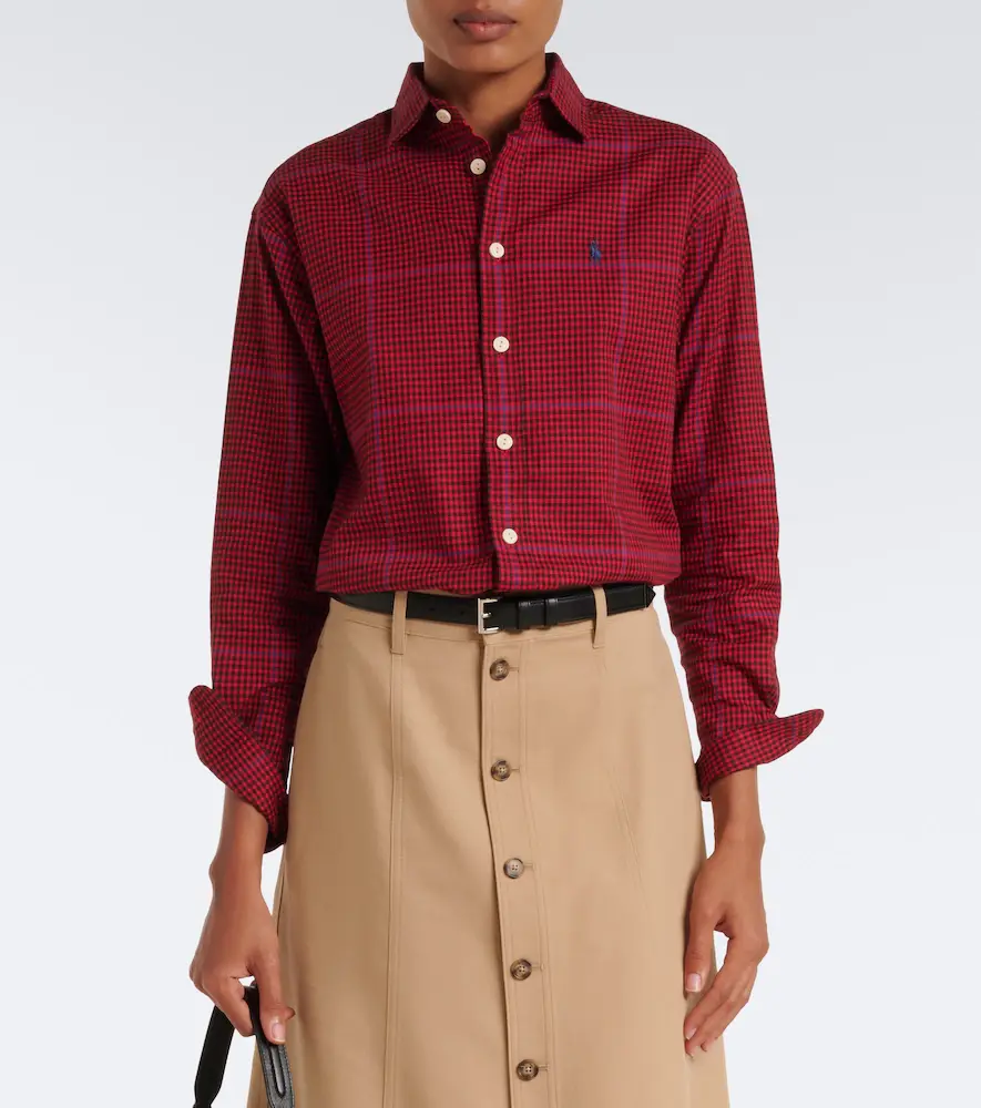 Polo Ralph Lauren Plaid cotton twill shirt | Thumbnail 3
