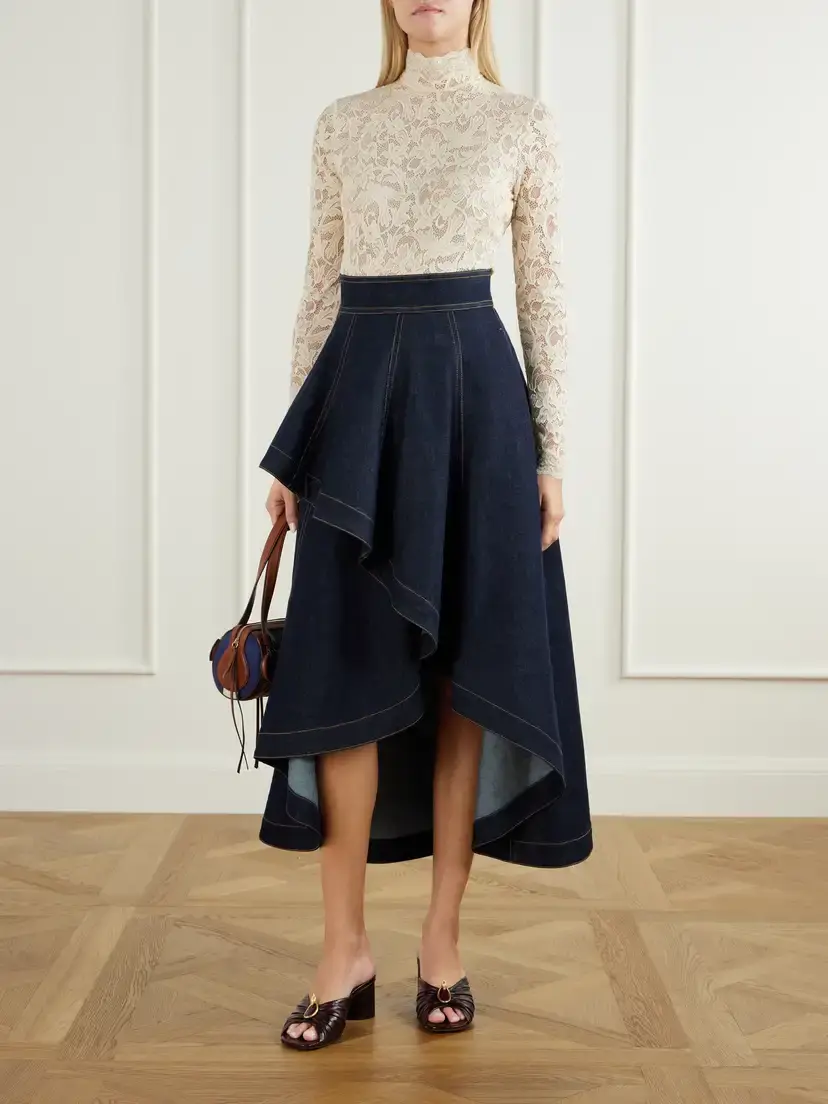Zimmermann Corded Lace Turtleneck Bodysuit | Thumbnail 2 Zimmermann Corded Lace Turtleneck Bodysuit | Thumbnail 2
