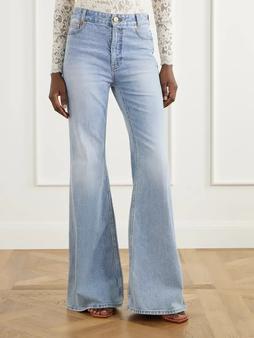 Zimmermann Stretch High-rise Flared Jeans | Thumbnail 3