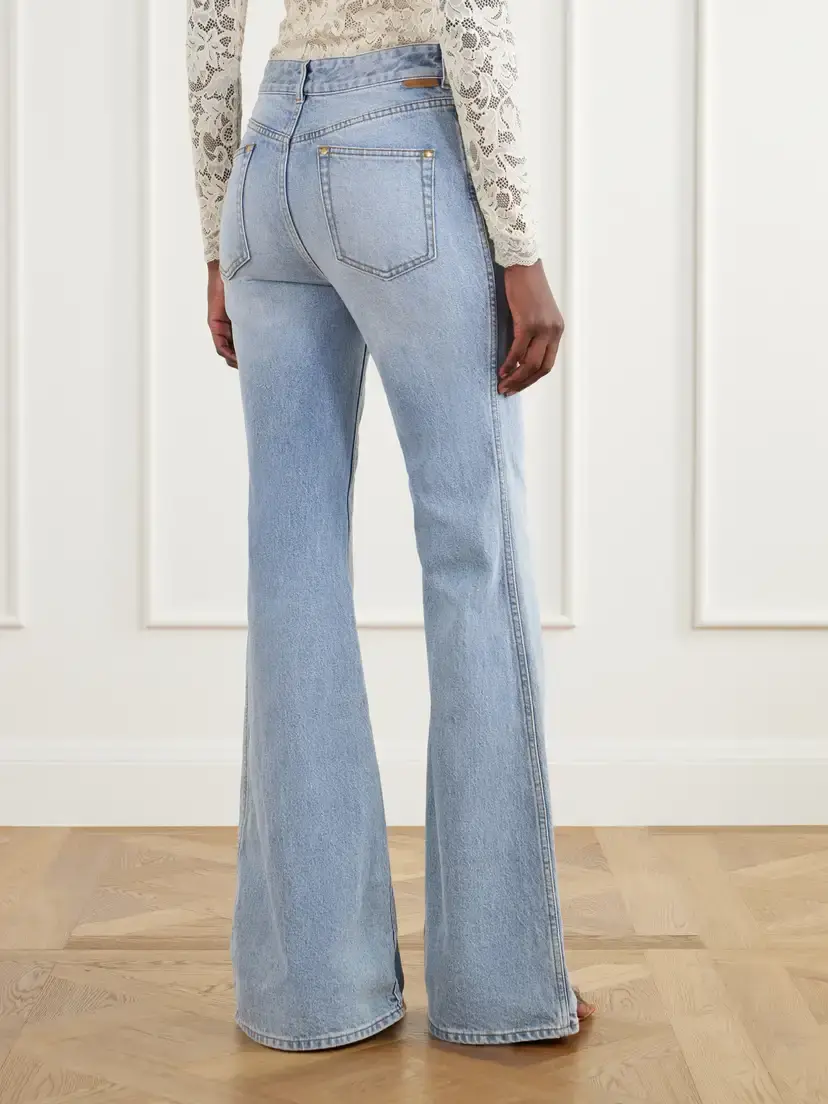 Zimmermann Stretch High-rise Flared Jeans | Thumbnail 4