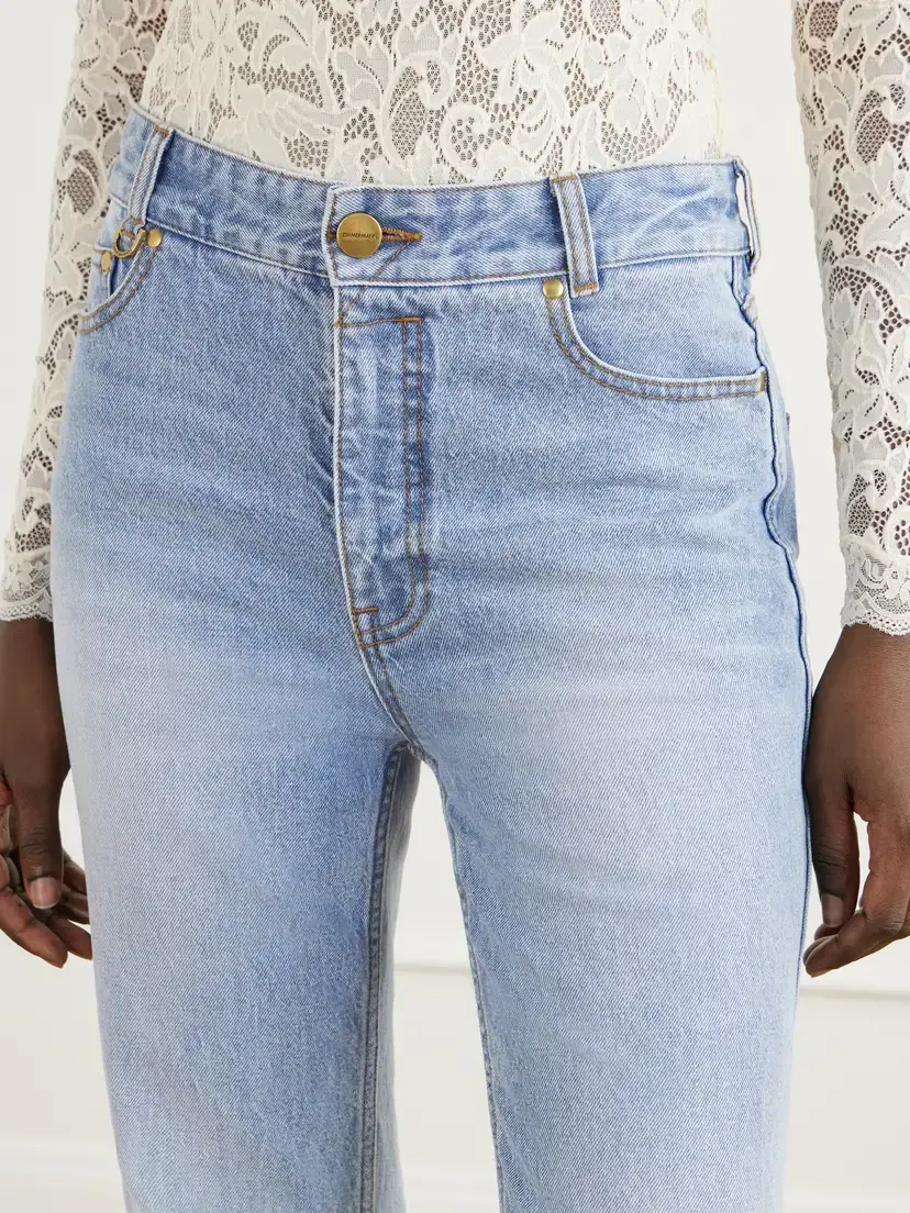 Zimmermann Stretch High-rise Flared Jeans | Thumbnail 5