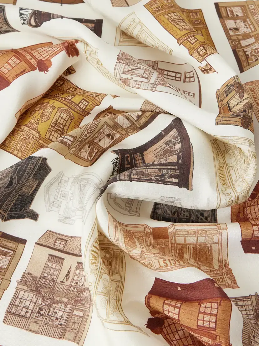 Burberry Printed Silk-twill Scarf | Thumbnail 3