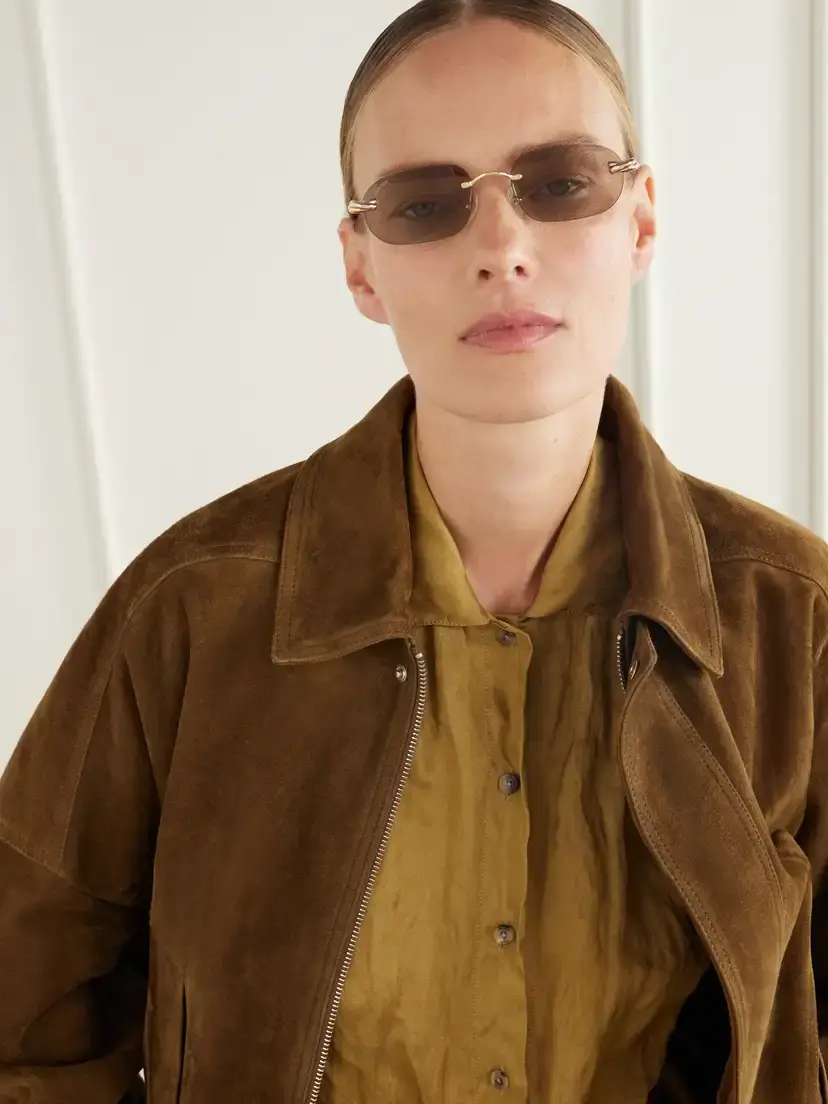 Cartier Eyewear Trinity De Cartier Square-frame Gold-tone Sunglasses | Thumbnail 2 Cartier Eyewear Trinity De Cartier Square-frame Gold-tone Sunglasses | Thumbnail 2